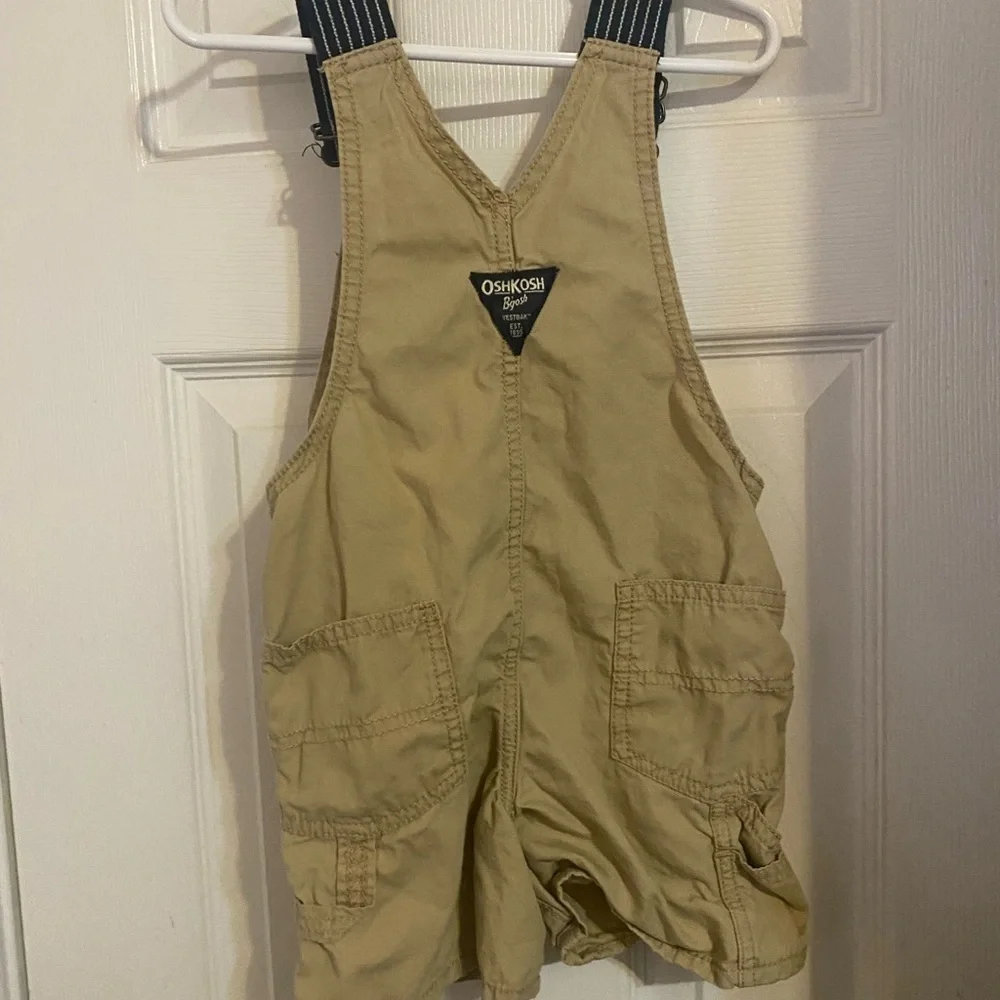 Oshkosh B’Gosh Khaki Shortalls